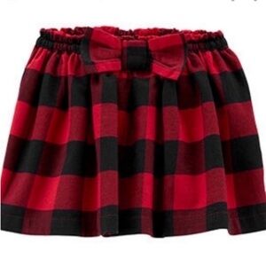 Carter's Toddler Girl Buffalo Plaid Skirt 5T